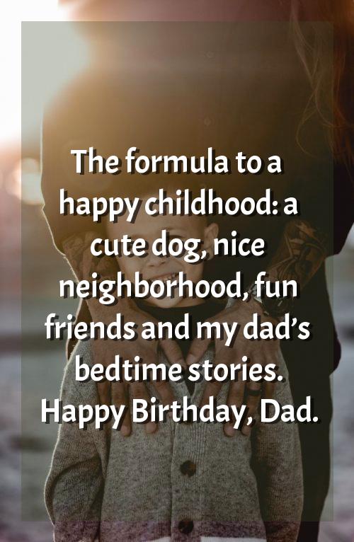 birthday wishes quotes to father